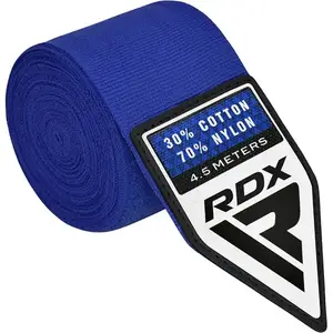 Бинты для бокса RDX WX Professional Boxing Hand Wraps Blue (4.5м.) купить