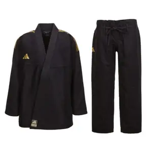 Кімоно для джиу-джитсу ChaIIenge чорний/золотий 150 | ADIDAS JJ350_2_0_P купити