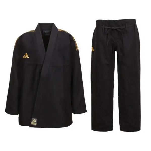 Кімоно для джиу-джитсу ChaIIenge чорний/золотий 150 | ADIDAS JJ350_2_0_P купити