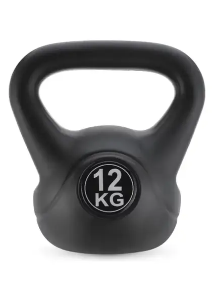 Гиря виниловая Gymtek 12 кг черный купить