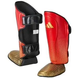 Защита голени и стопы с лицензией Wako Semi Contact XL красный/золотой| ADIDAS ADIKBSI300 купить