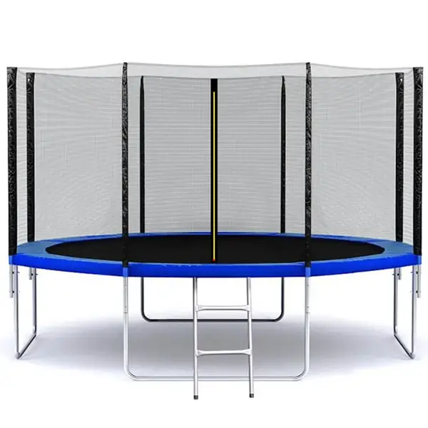 Батут SJ 13ft (404см) синий с наружной сеткой купить