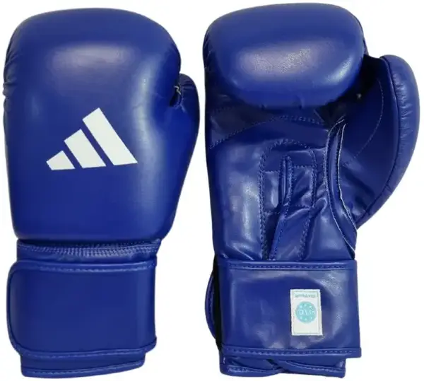 Перчатки с лицензией Wako для бокса и кикбоксинга синий 10 унций | ADIDAS ADIWAKOG2_BR купить