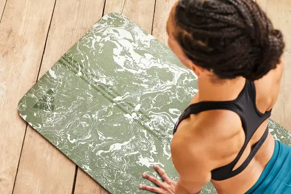 Килимок для йоги Adidas Camo Yoga Matte зелений Уні 176 х 61 х 0,5 см купити недорого в Україні, фото 6