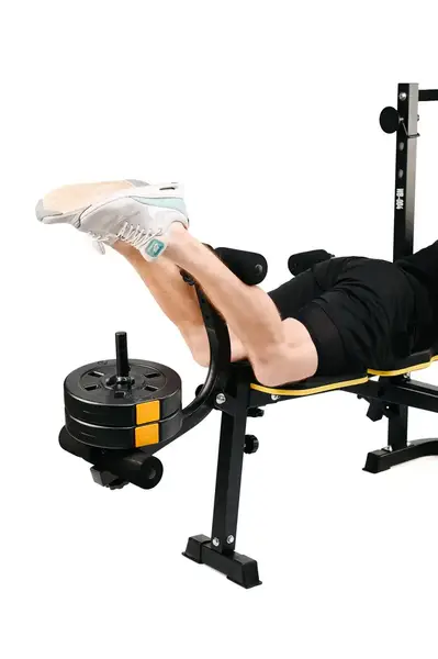 Набор Besport PowerPro 68кг с прямым грифом и скамьей WB-004 купить недорого в Украине, фото 15