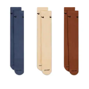 Носки Nike U NK EVERYDAY PLUS CUSH CREW синий, коричневый, бежевый Уни 38-42 купить