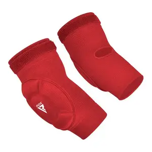 Налокотники спортивные RDX Hosiery Elbow Foam Red/White L купить