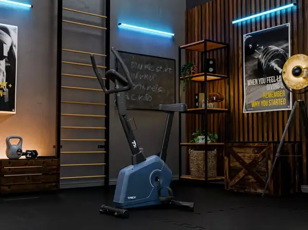 Велотренажер Trex Sport TX-380MB Rigon магнитный темно-синий купить недорого в Украине, фото 14