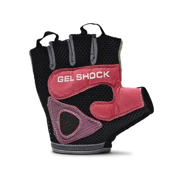 Рукавички для фітнесу Leone Gel Shock Purple M купити недорого в Україні, фото 2