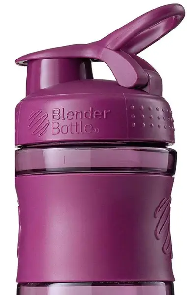 Шейкер спортивный (бутылка) BlenderBottle SportMixer Flip 20oz/590ml Plum купить недорого в Украине, фото 3
