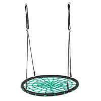 Садова гойдалка - гніздо Outtec XXL зелено-чорна купити