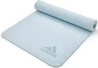 Килимок для йоги Adidas Premium Yoga Mat світло-блакитний Уні 176 х 61 х 0,5 см купити