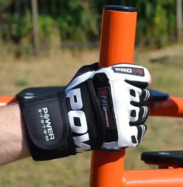 Перчатки для фитнеса Power System PS-2700 No Compromise Black/White XL купить недорого в Украине, фото 7