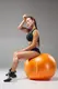 Мяч для фитнеса (фитбол) Power System PS-4013 Ø75 cm PRO Gymball Orange купить