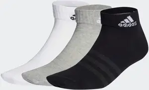 Шкарпетки Adidas T SPW ANK 3P сірий, білий, чорний Уні 43-45 купити