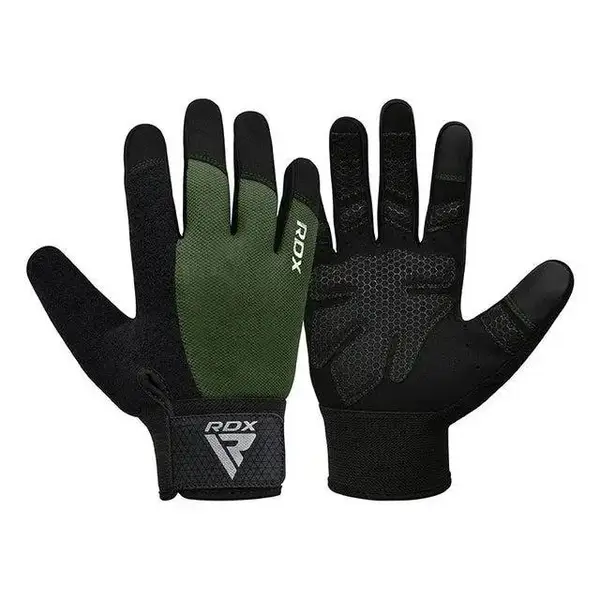Перчатки для фитнеса RDX W1 Full Finger Army Green M купить недорого в Украине, фото 5