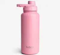 Пляшка для води металева з подвійною вакуумною ізоляцією Bohtal Insulated Sports Bottle 960 ml/32 oz Pink купити