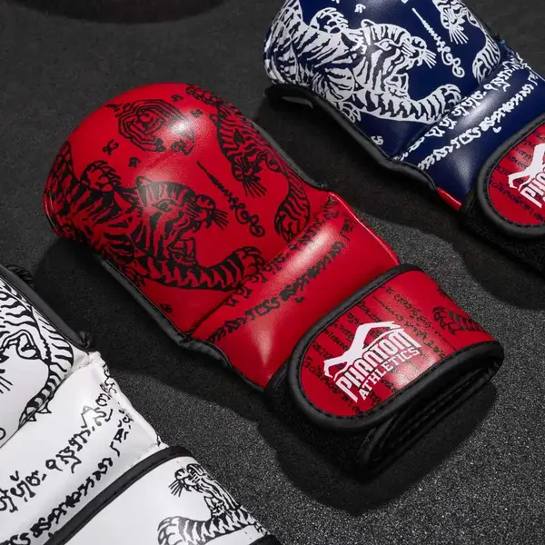 Перчатки для ММА Phantom Muay Thai Red L/XL купить недорого в Украине, фото 10