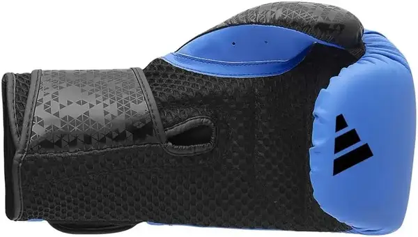 Боксерські рукавиці Adidas Combat 50 | 10 унцій синьо/чорні | ADIDAS ADIC50TG купити недорого в Україні, фото 2