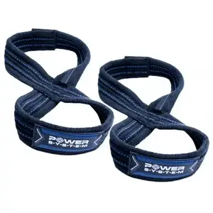Лямки для тяги (вісмірка) Power System PS-3405 Figure 8 Black/Blue S/M купити