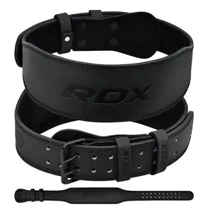 Пояс для важкої атлетики RDX Leather Full Black L купити