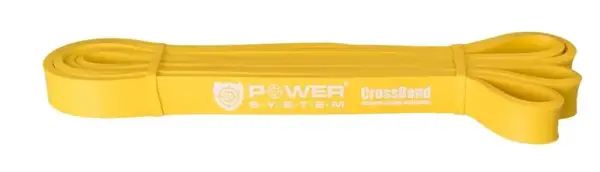 Эспандер-петля (резинка для фитнеса и кроссфита) Power System PS-4051 CrossFit Level 1 Yellow (сопротивление 4-25 кг) купить недорого в Украине, фото 3
