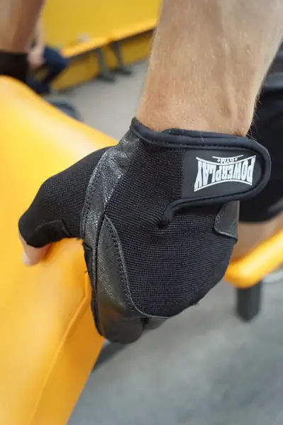 Рукавички для фітнесу PowerPlay 2154 Чорні L купити недорого в Україні, фото 7