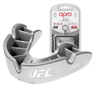 Капа OPRO Silver UFC дитяча (вік до 10) Сірий купити