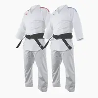 Комплект кімоно Adidas ADIZERO KO GREEN LABEL 160 (2 куртки та 1 штани) | білий | Adidas KOST20_KIT купити