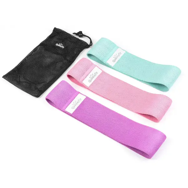 Набір гумок для фітнесу Queenfit 7-35 кг | розмір L купити