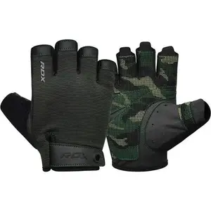 Перчатки для фитнеса RDX T2 Half Army Green PLUS-M купить