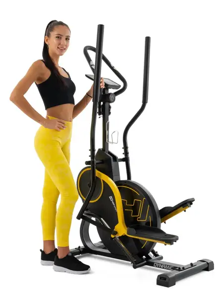 Орбитрек магнитный Hop-Sport HS-450B Dynamic черно-желтый купить недорого в Украине, фото 6