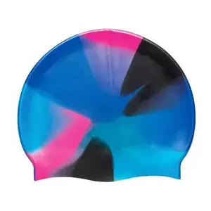 Шапочка для плавания BECO 7391 силикон мультицвет Синий/Розовый купить