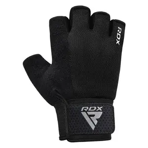 Перчатки для фитнеса RDX W1 Half Black Plus XL купить