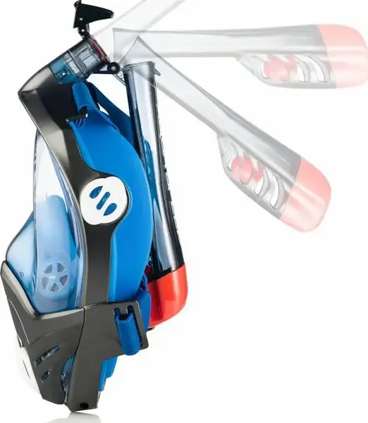 Полнолицевая маска Aqua Speed BRIZO 8739 синий Уни S/M купить недорого в Украине, фото 3