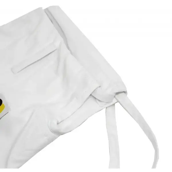 Кімоно для ката Adidas Shori з синіми смугами на плечах 160 | білий |Adidas K999ST купити недорого в Україні, фото 6