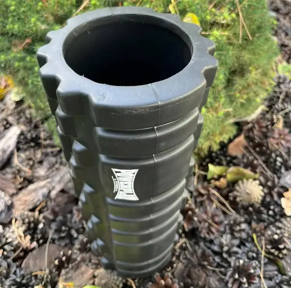 Масажний ролик (роллер) PowerPlay 4025 Massage Roller Чорний (33x14см.) купити недорого в Україні, фото 6