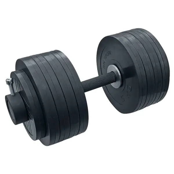 Гантель обгумована олімпійська RN-Sport на 51 кг купити недорого в Україні, фото 2