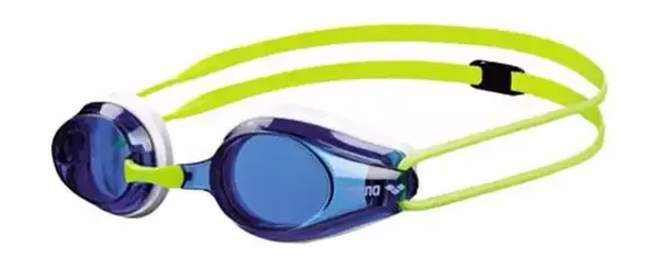 Очки для плавания Arena TRACKS JR синий, белый, салатовый OSFM купить