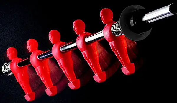 Настольный футбол Garlando Foldy Evolution Telescopic (FOLDYNERLVS) купить недорого в Украине, фото 6