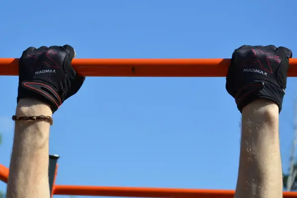 Рукавички для фітнесу MadMax MXG-103 X Gloves Black/Grey L купити недорого в Україні, фото 10