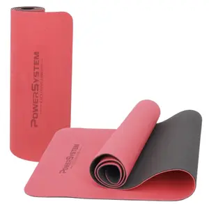 Коврик для йоги и фитнеса Power System PS-4060 TPE Yoga Mat Premium Red (183х61х0.6) купить