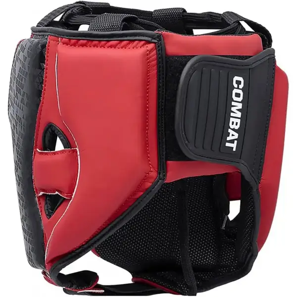 Шлем боксерский Adidas Combat 50 XL| черно/красный | Обхват головы >61 см | ADIC50HG ADIDAS купить недорого в Украине, фото 6