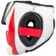 Боксерский шлем TITLE MMA Command Full Black/Red/White M (капа в комплекте)| Обхват головы 54-56 см купить