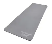 Двухсторонний коврик для йоги Reebok Double Sided Yoga Mat черный, серый Уни 176 х 61 х 0,6 см купить