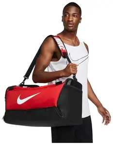 Сумка Nike NK BRSLA M DUFF-9.5 60L красный Уни 64 х 30 х 30 см купить