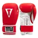 Боксерские перчатки TITLE Boxing Pro Style Leather Gloves3.0 Red/White 16 oz (бинты 4м. в комплекте) купить