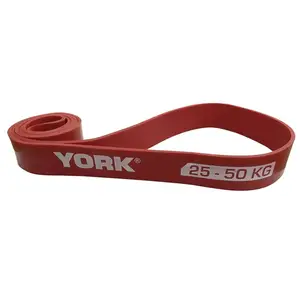 Резинка для фітнесу York 25-50кг - 2080x45x4,5 мм, червоний купити