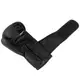 Боксерские перчатки PowerPlay 3086 Matt Challenger Matt Black 16 унций купить