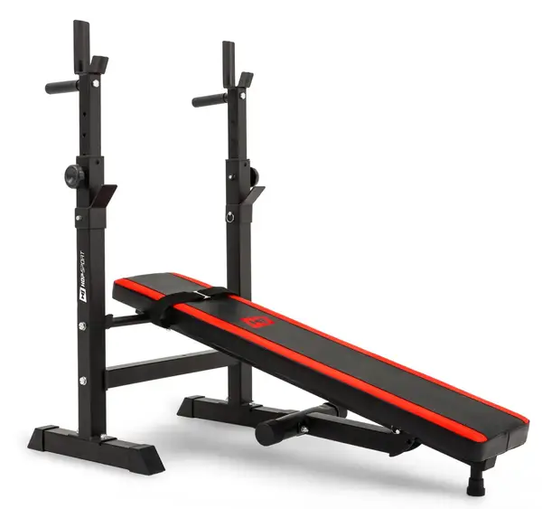 Набір Hop-Sport Premium 69кг з лавою HS-1080 та штангою купити недорого в Україні, фото 3